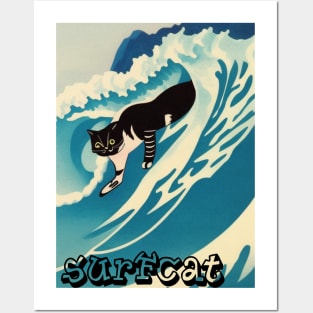 Surfcat Posters and Art